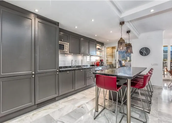 3 Bed Duplex By Puerto Banus, Marbella, 3 Pools, Sea Views *